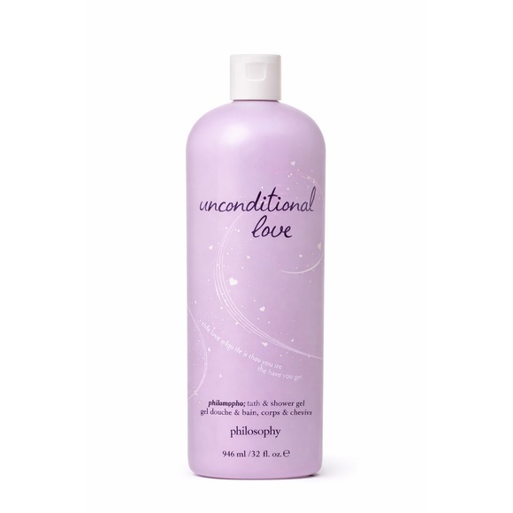 Philosophy Unconditional Love 3-in-1 Shampoo Bath Shower Gel‎ 32oz New in Box